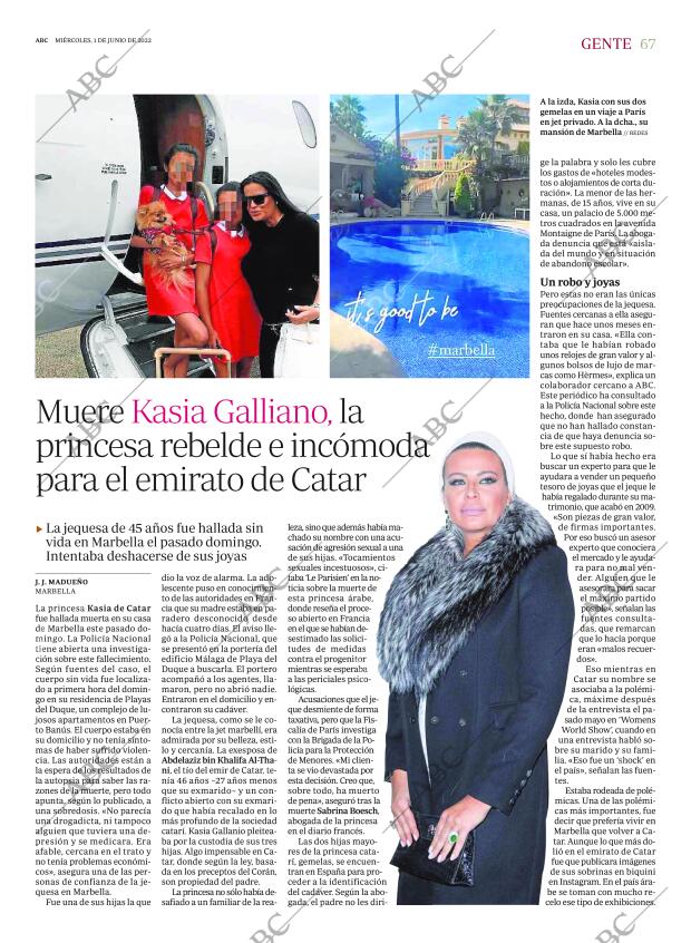 ABC MADRID 01-06-2022 página 67