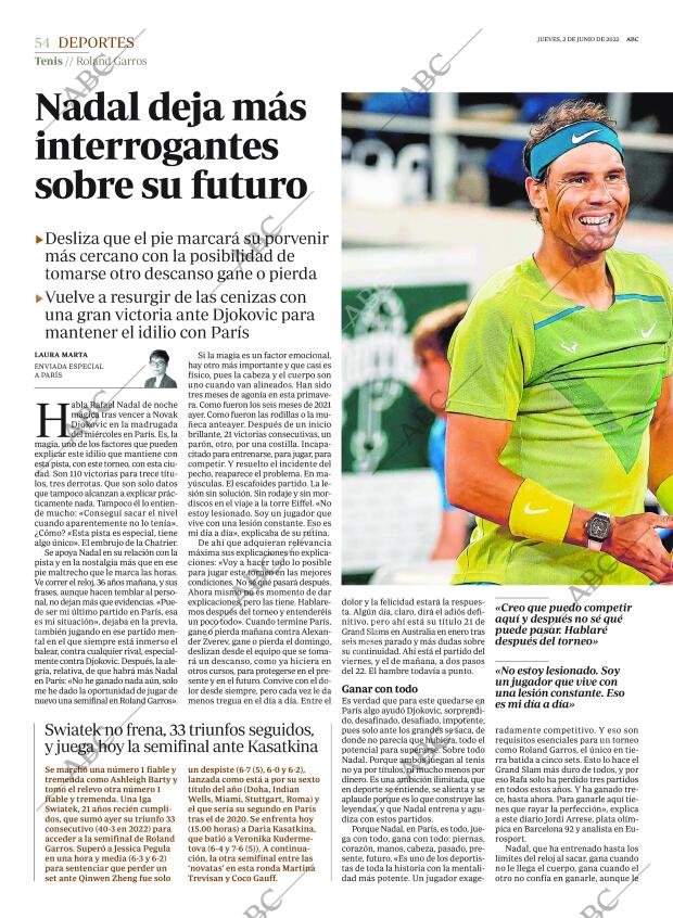 ABC CORDOBA 02-06-2022 página 54