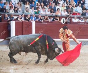 Toreros: Rafaelillo, Manuel escribano y Alejandro Talavante