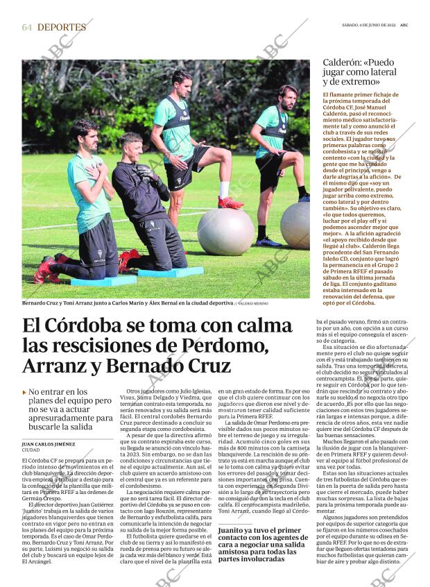 ABC CORDOBA 04-06-2022 página 64
