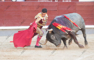 Toreros: Antonio Ferrera, Sergio Serrano y Román