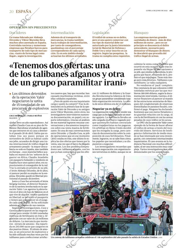 ABC MADRID 06-06-2022 página 20