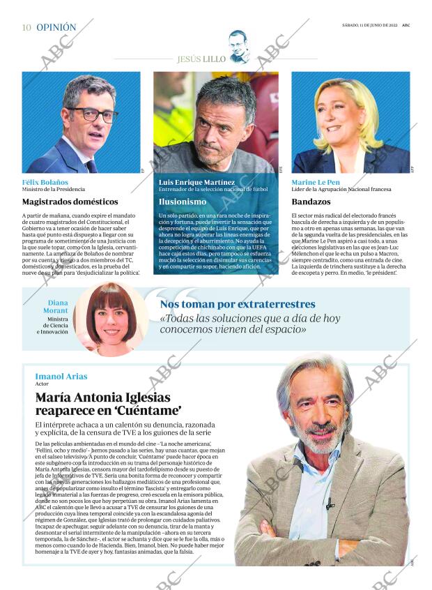 ABC MADRID 11-06-2022 página 10