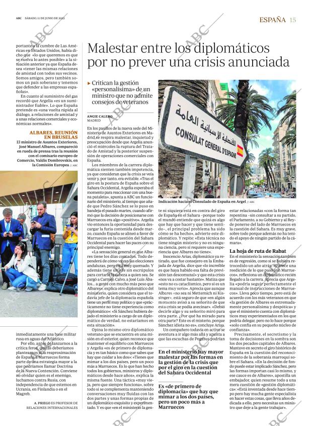 ABC MADRID 11-06-2022 página 15