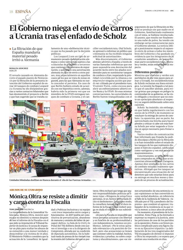 ABC MADRID 11-06-2022 página 18