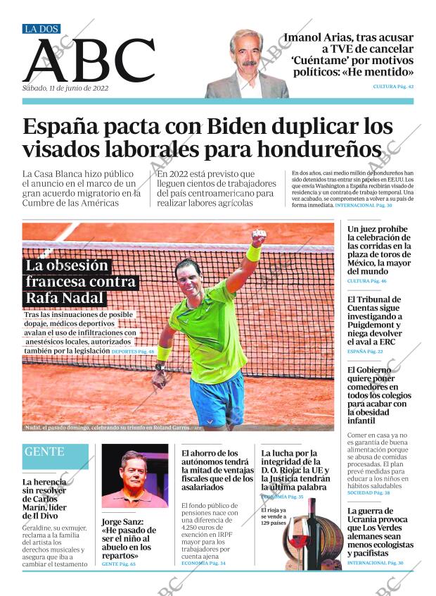 ABC MADRID 11-06-2022 página 2