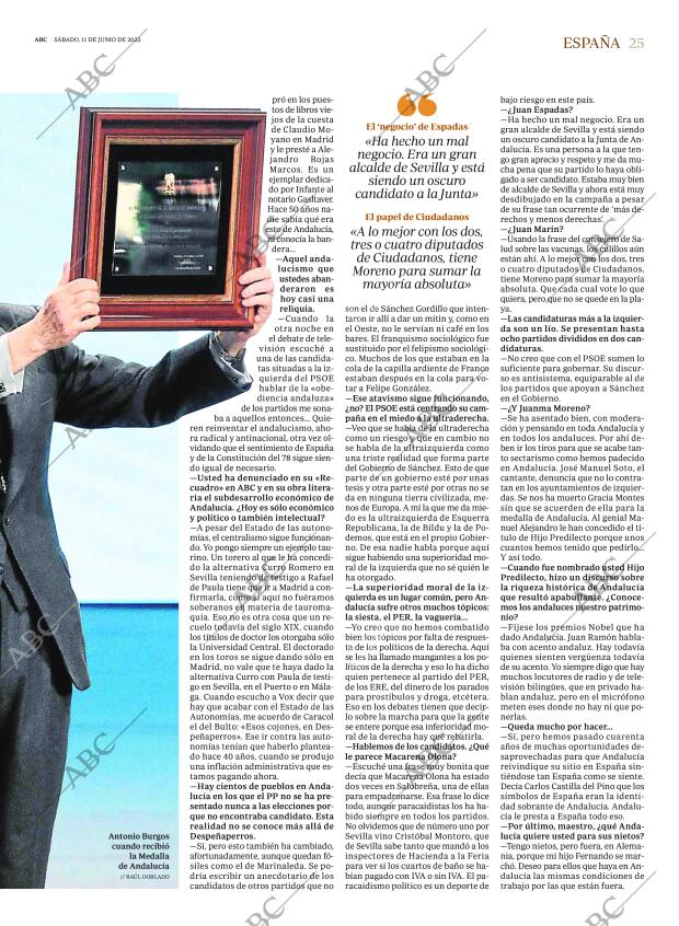 ABC MADRID 11-06-2022 página 25