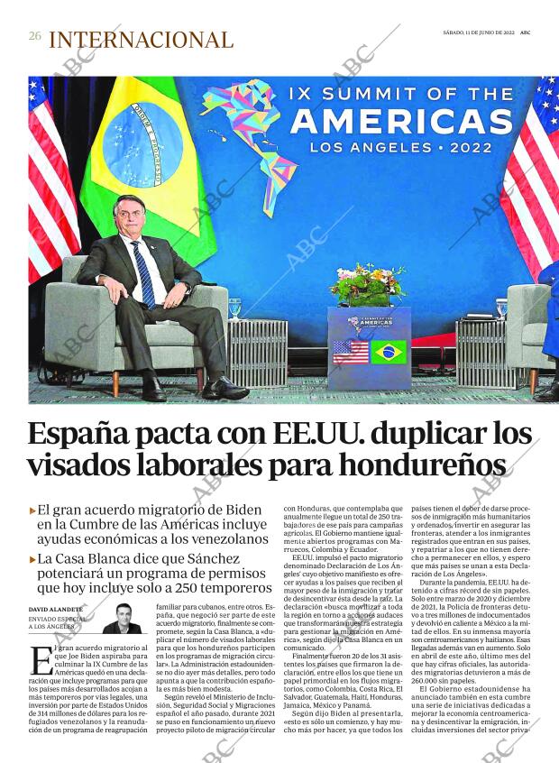 ABC MADRID 11-06-2022 página 26