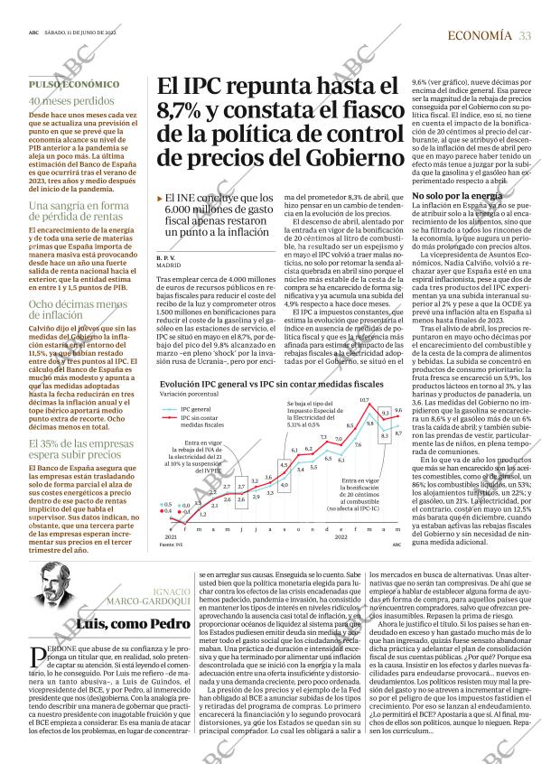 ABC MADRID 11-06-2022 página 33