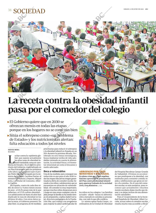 ABC MADRID 11-06-2022 página 38