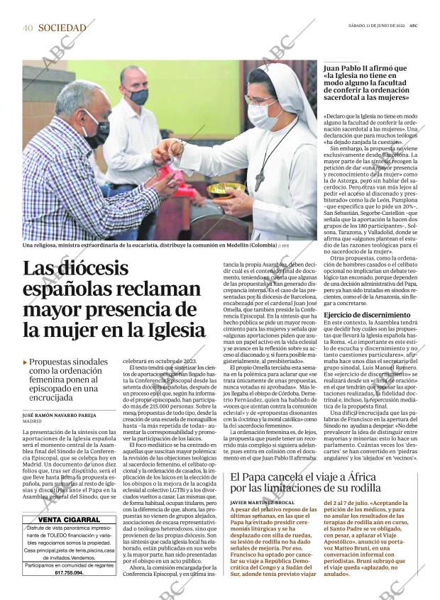 ABC MADRID 11-06-2022 página 40