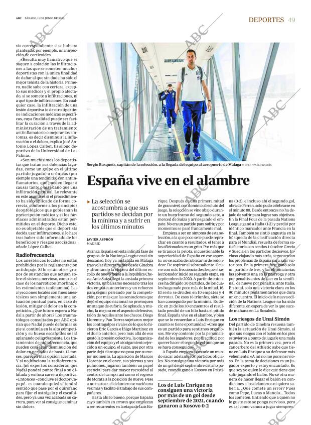 ABC MADRID 11-06-2022 página 49