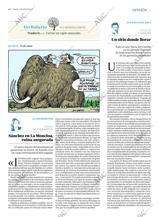 ABC MADRID 11-06-2022 página 5