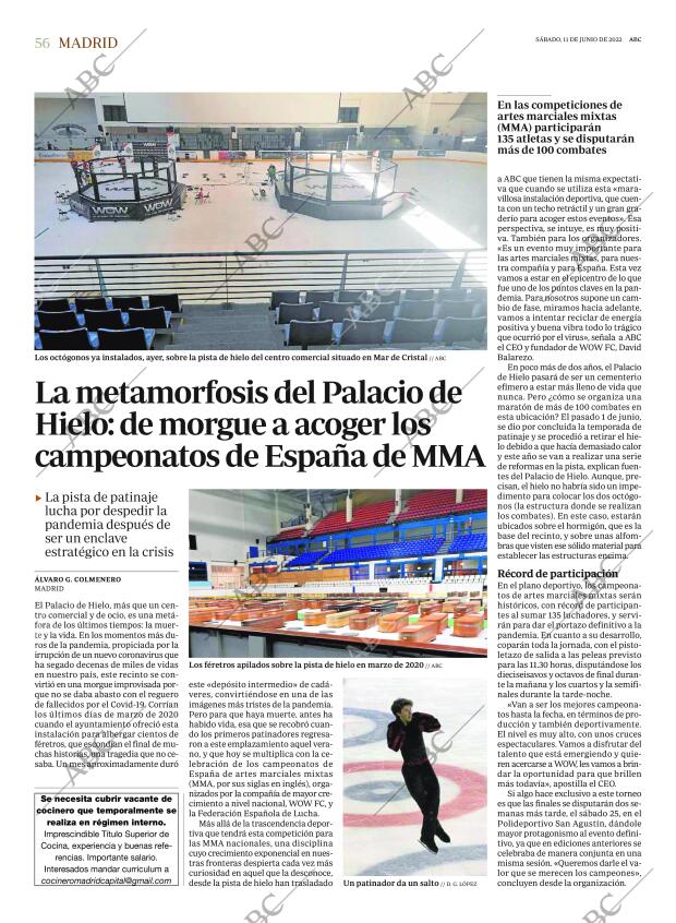 ABC MADRID 11-06-2022 página 56