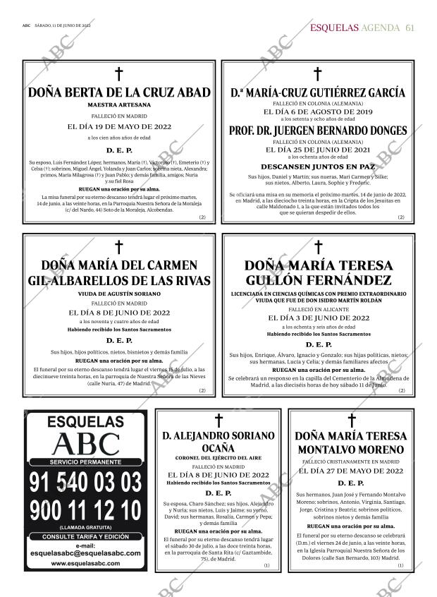 ABC MADRID 11-06-2022 página 61
