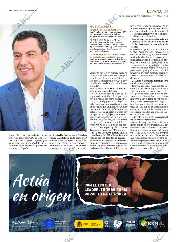 ABC MADRID 12-06-2022 página 23