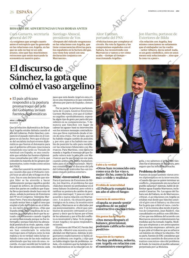 ABC MADRID 12-06-2022 página 26