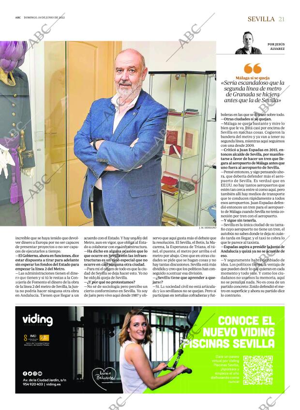 ABC SEVILLA 19-06-2022 página 21