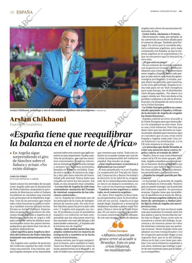 ABC SEVILLA 19-06-2022 página 38