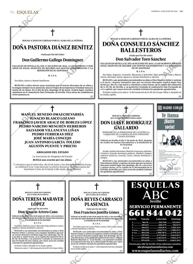 ABC SEVILLA 19-06-2022 página 70