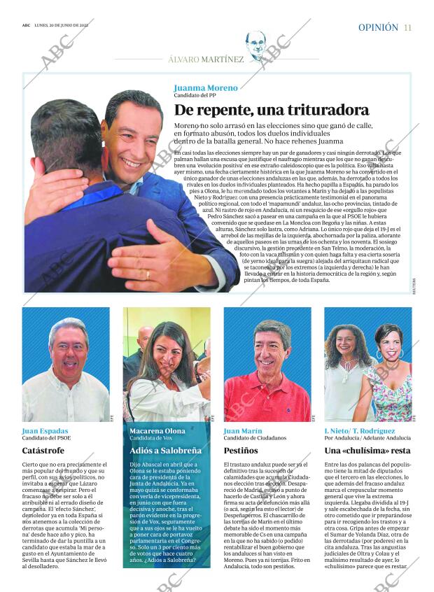 ABC MADRID 20-06-2022 página 11