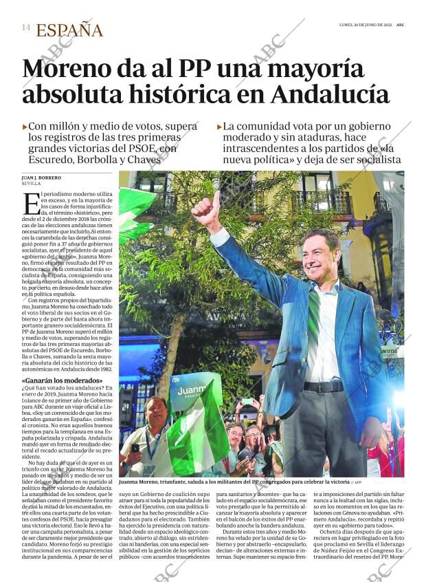 ABC MADRID 20-06-2022 página 14