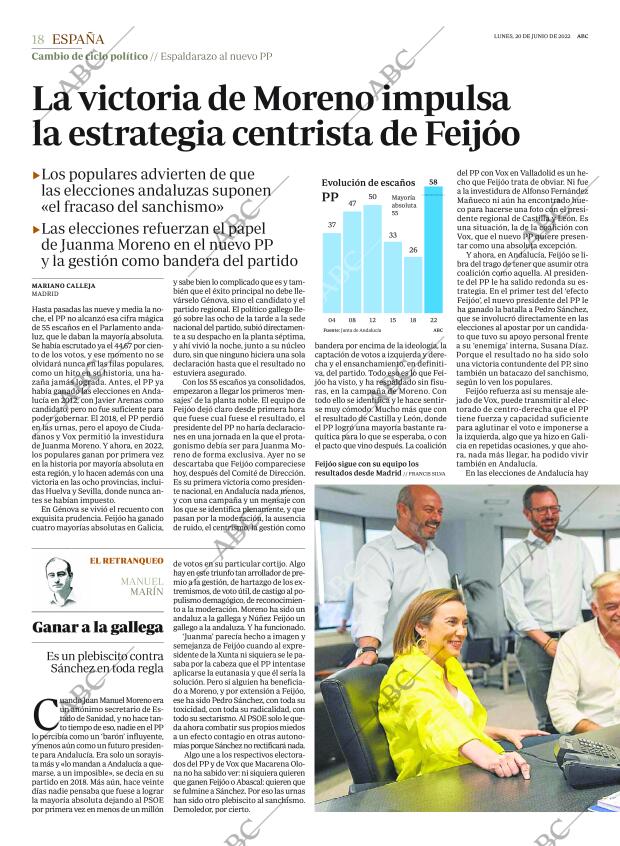 ABC MADRID 20-06-2022 página 18
