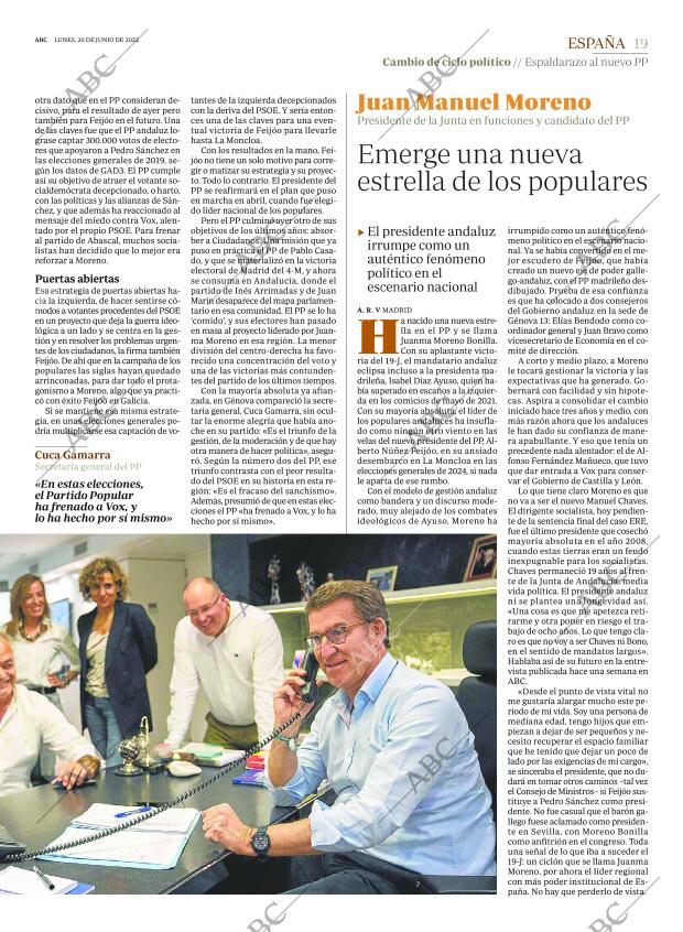 ABC MADRID 20-06-2022 página 19