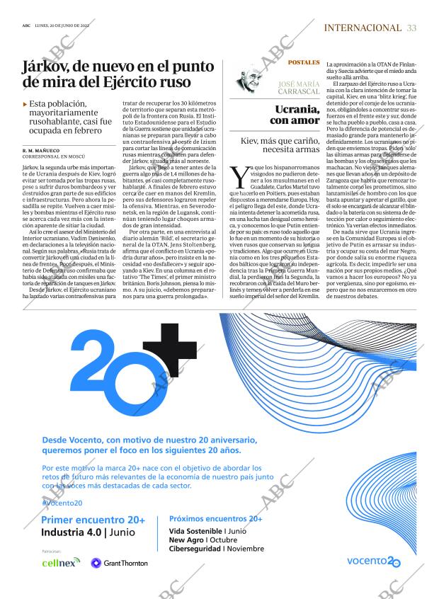 ABC MADRID 20-06-2022 página 33