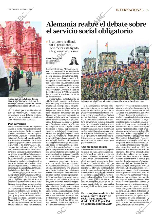 ABC MADRID 20-06-2022 página 35