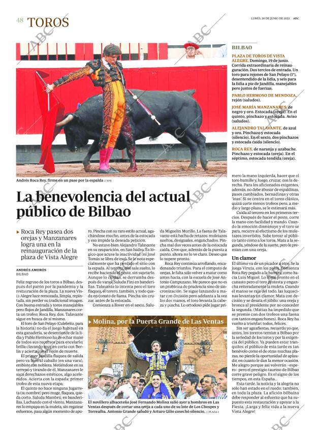 ABC MADRID 20-06-2022 página 48