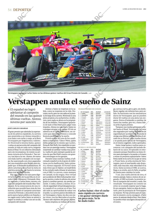 ABC MADRID 20-06-2022 página 54
