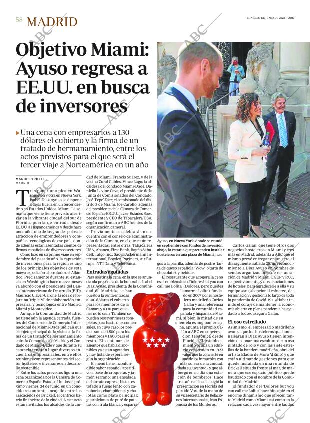 ABC MADRID 20-06-2022 página 58