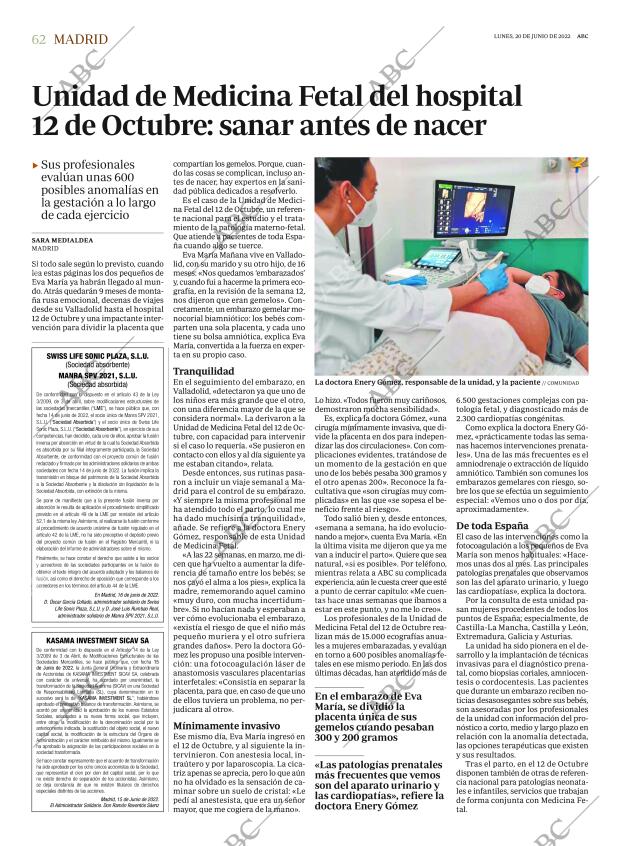 ABC MADRID 20-06-2022 página 62