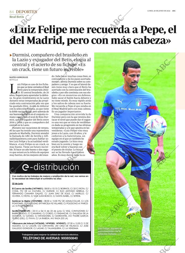 ABC SEVILLA 20-06-2022 página 84