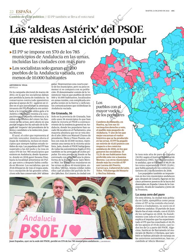 ABC MADRID 21-06-2022 página 22