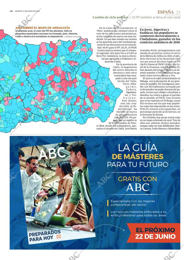 ABC MADRID 21-06-2022 página 23