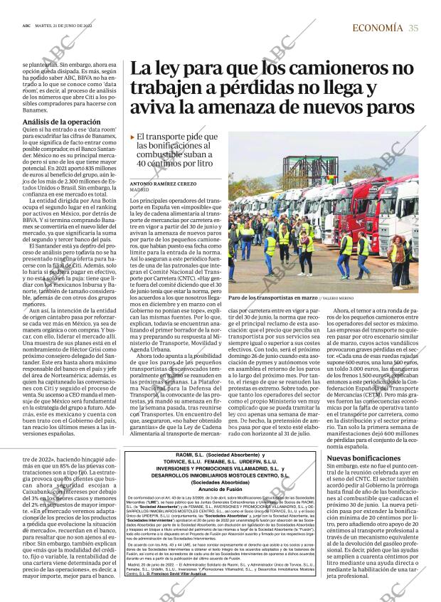ABC MADRID 21-06-2022 página 35