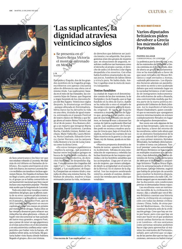 ABC MADRID 21-06-2022 página 47