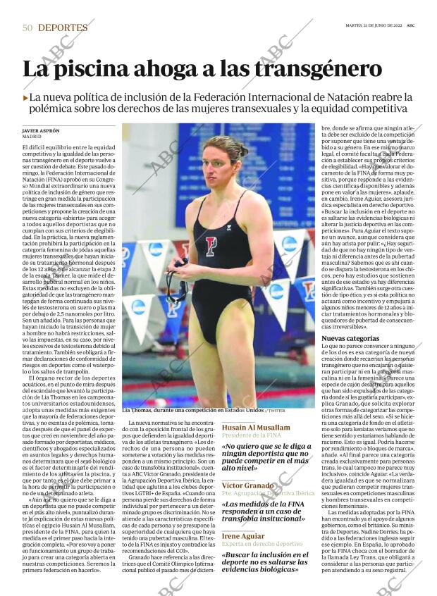 ABC MADRID 21-06-2022 página 50
