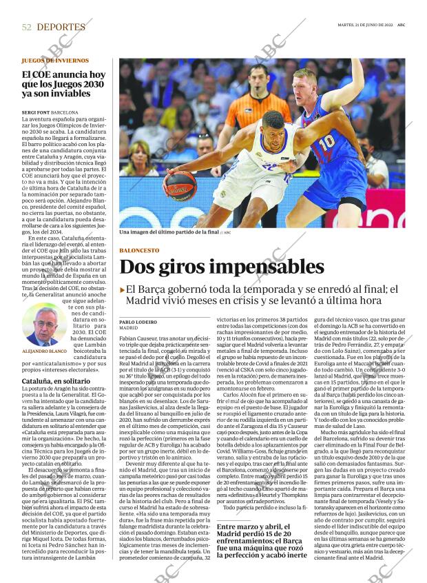 ABC MADRID 21-06-2022 página 52