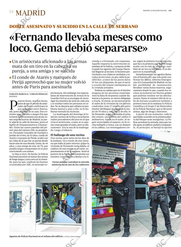 ABC MADRID 21-06-2022 página 54