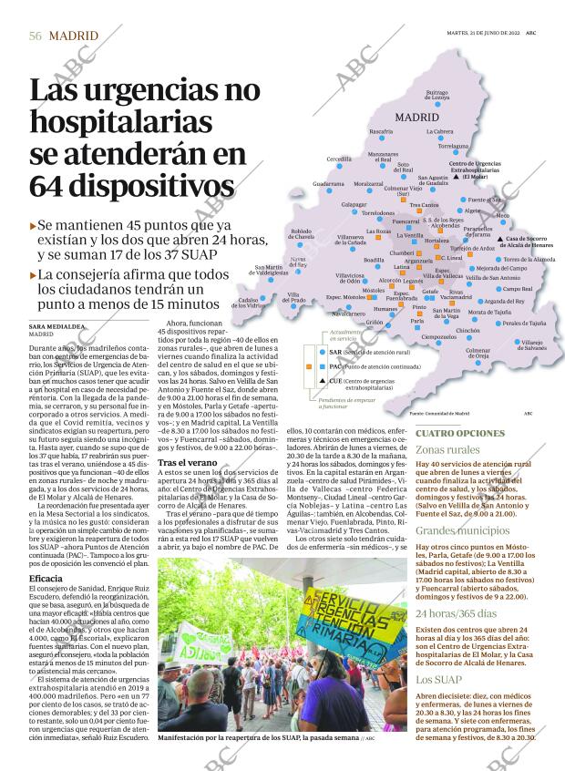ABC MADRID 21-06-2022 página 56