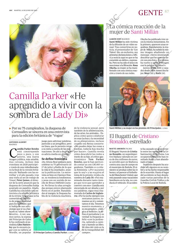 ABC MADRID 21-06-2022 página 67