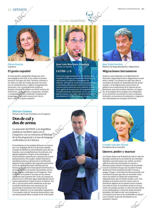 ABC MADRID 22-06-2022 página 10