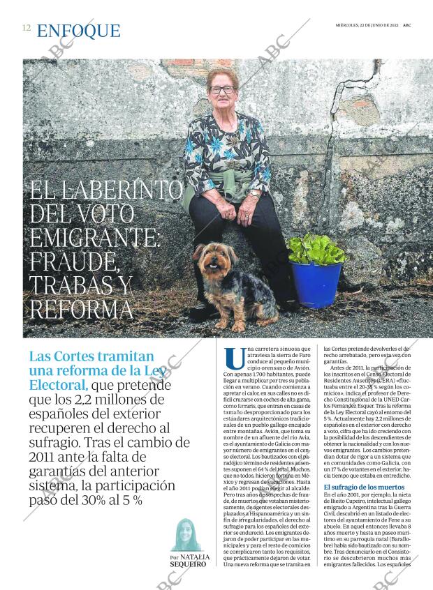 ABC MADRID 22-06-2022 página 12