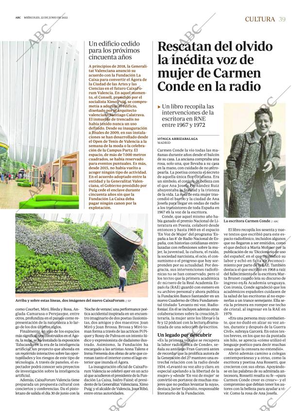 ABC MADRID 22-06-2022 página 39