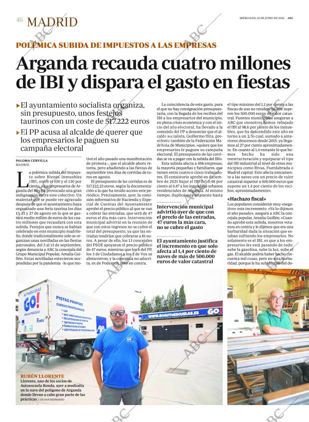 ABC MADRID 22-06-2022 página 46