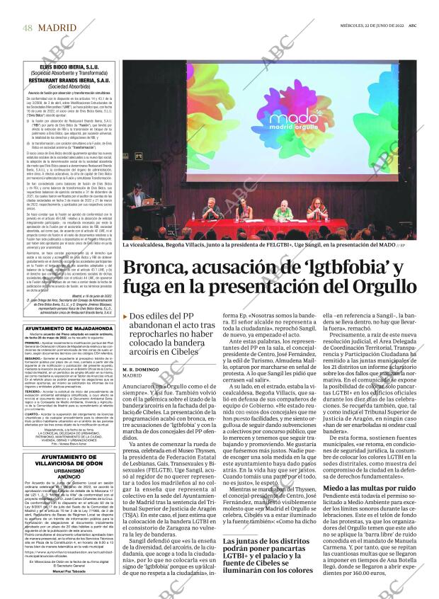 ABC MADRID 22-06-2022 página 48