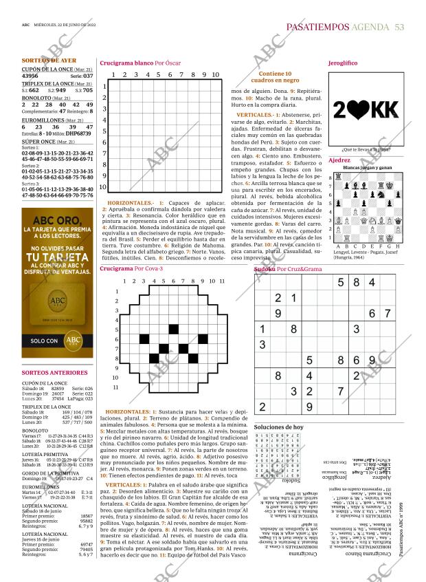 ABC MADRID 22-06-2022 página 53